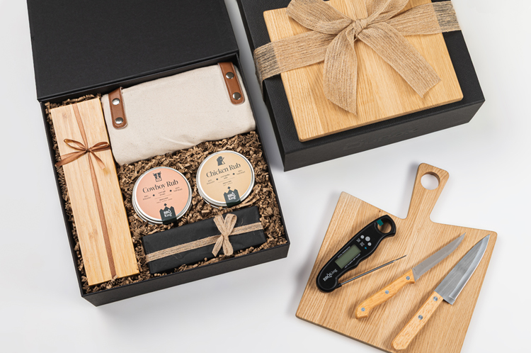 originale regalo di Natale a tema barbecue