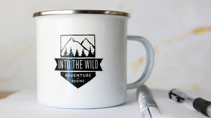 tazza da scrivania con logo aziendale
