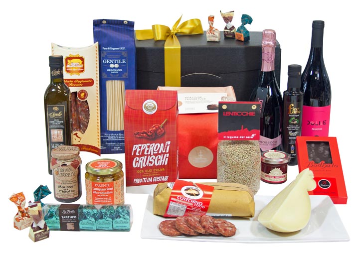 cesto gastronomico per clienti