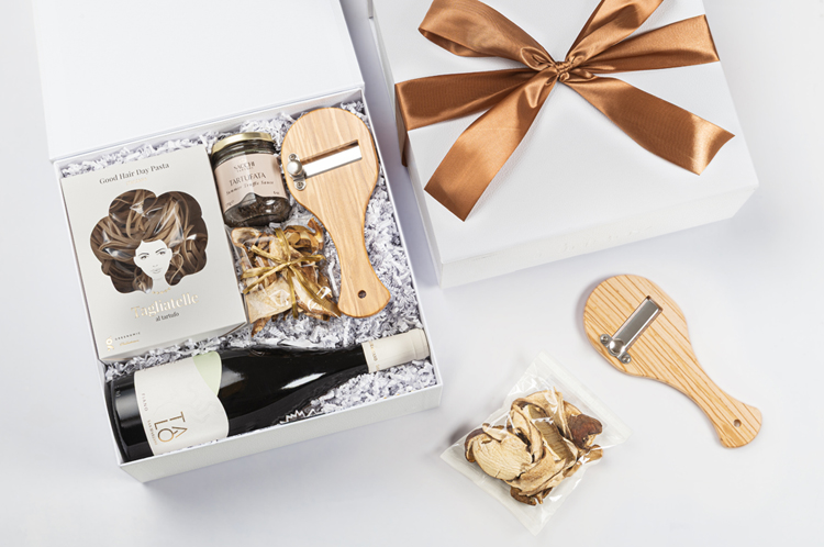 Regali aziendali gourmet a base di tartufo e funghi porcini
